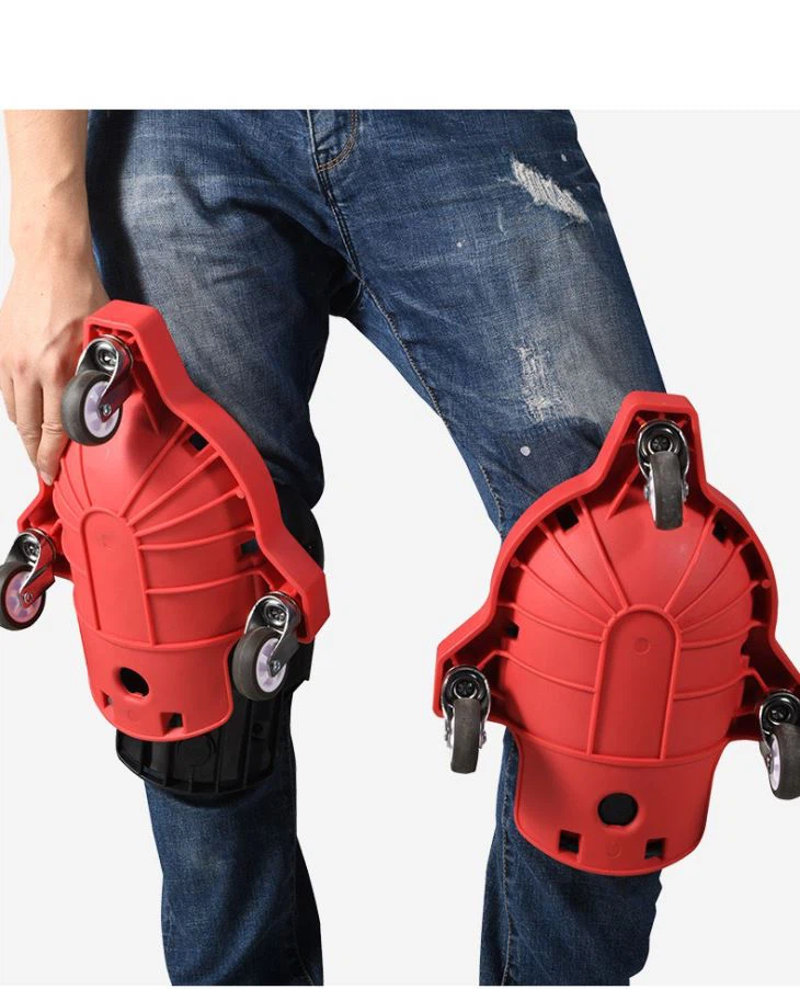 rolling knee pad