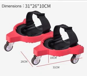 Turvallinen liikkuva polvisuoja